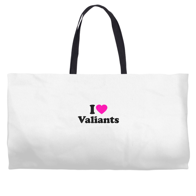 Valiants Love Heart College University Alumni Weekender Totes | Artistshot