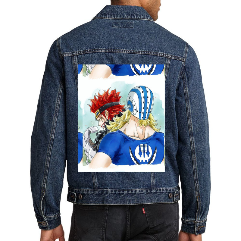 One Piece Eustass Captain Kid And Killer Graphic Men Denim Jacket | Artistshot