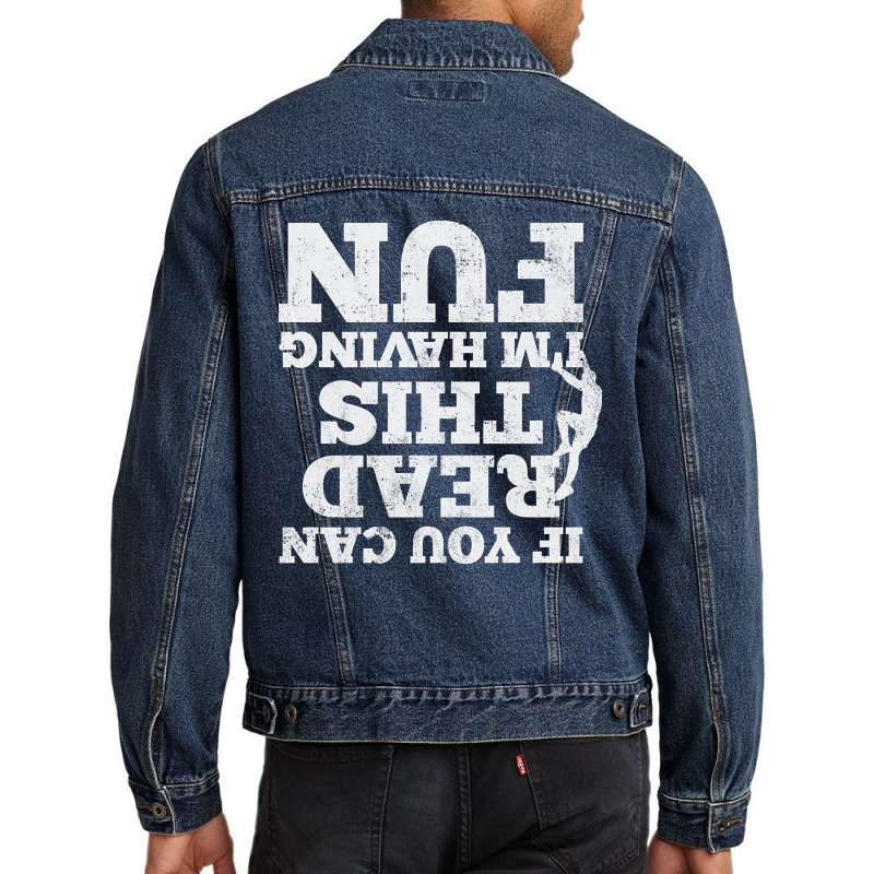 Rock Climbing Climbing Bouldering Climber Men Denim Jacket | Artistshot