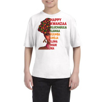 Happy Kwanzaa African Black Woman Seven Principles Pullover Hoodie Youth Tee | Artistshot