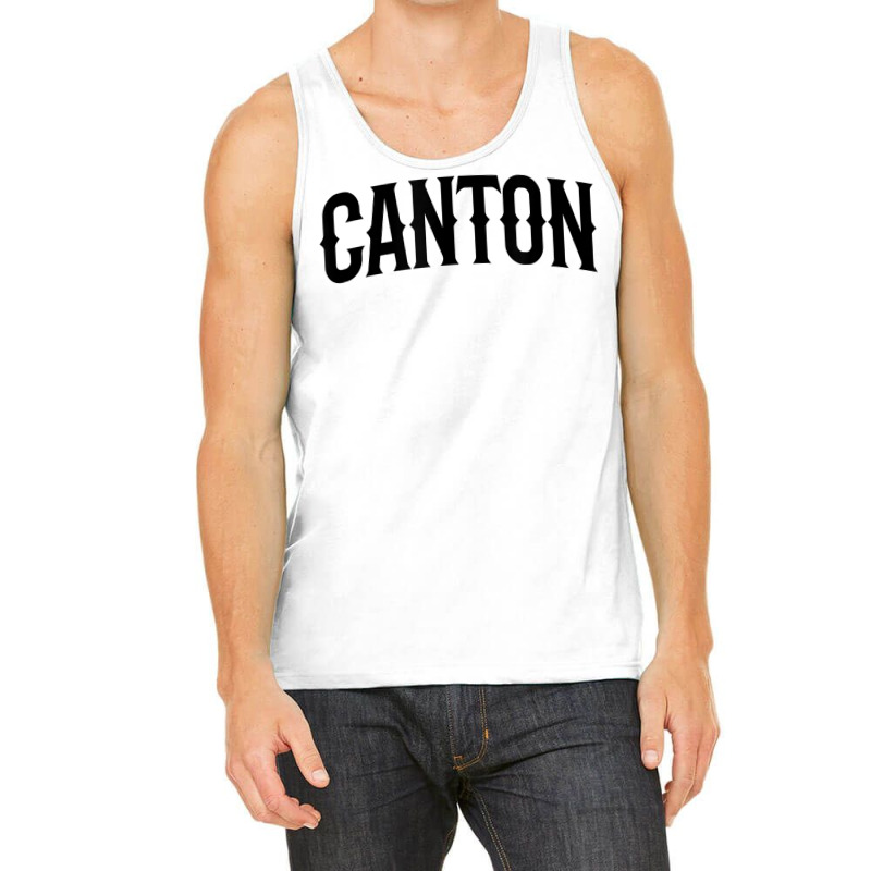 Canton Arch Vintage University Alumni Style T Shirt Tank Top | Artistshot