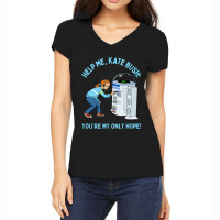 Help Me, Kate Bush Women's V-neck T-shirt | Artistshot