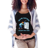 Help Me, Kate Bush Maternity Scoop Neck T-shirt | Artistshot