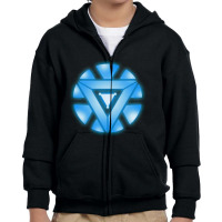 Mini Arc-reactor Youth Zipper Hoodie | Artistshot