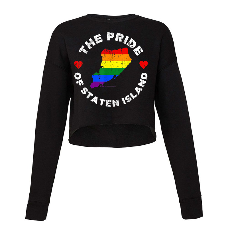 Vintage The Pride Of Staten Island New York  Gay Pride Tee Cropped Sweater by ANDREWAVIS | Artistshot