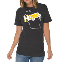 Hope   Wisconsin Design T Shirt Vintage T-shirt | Artistshot