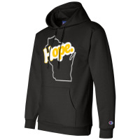 Hope   Wisconsin Design T Shirt Champion Hoodie | Artistshot