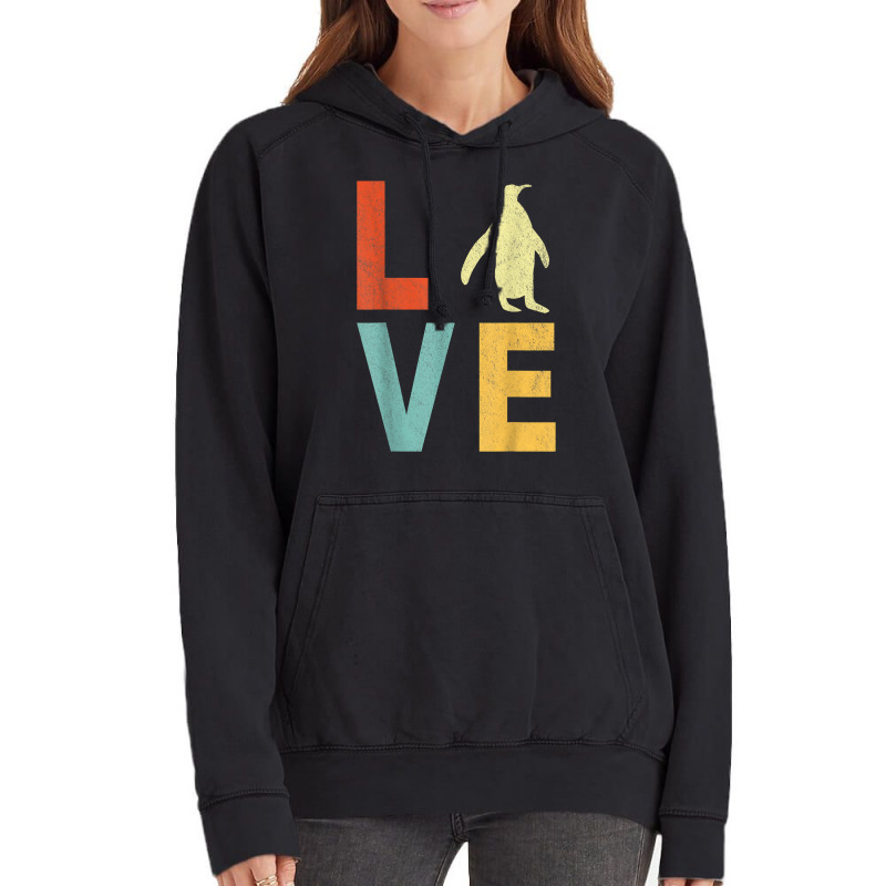 Love Penguin Lover Funny Penguin Quote Retro T Shirt Vintage Hoodie | Artistshot