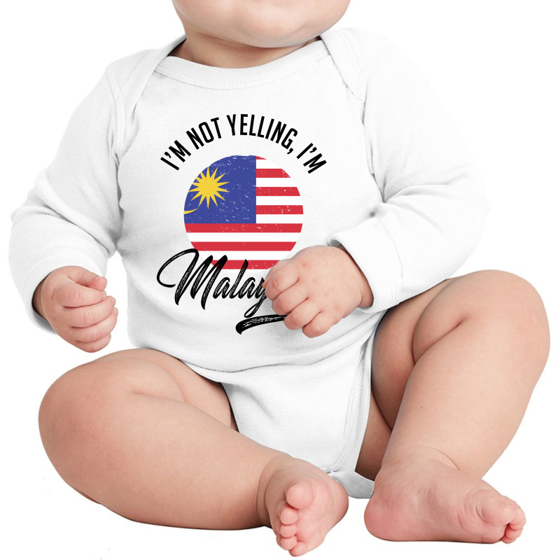 Malaysian Long Sleeve Baby Bodysuit by Ale Ceconello | Artistshot