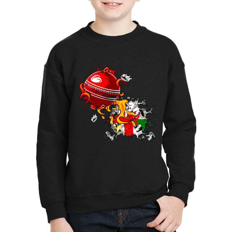 England And Wales Cricket Youth Sweatshirt by Brink Beaulah | Artistshot