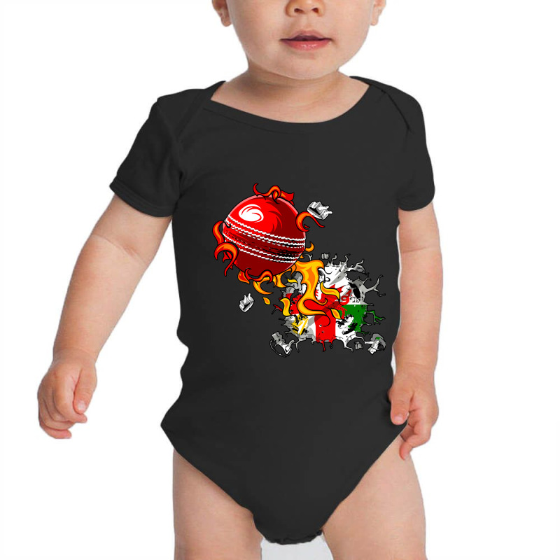 England And Wales Cricket Baby Bodysuit by Brink Beaulah | Artistshot