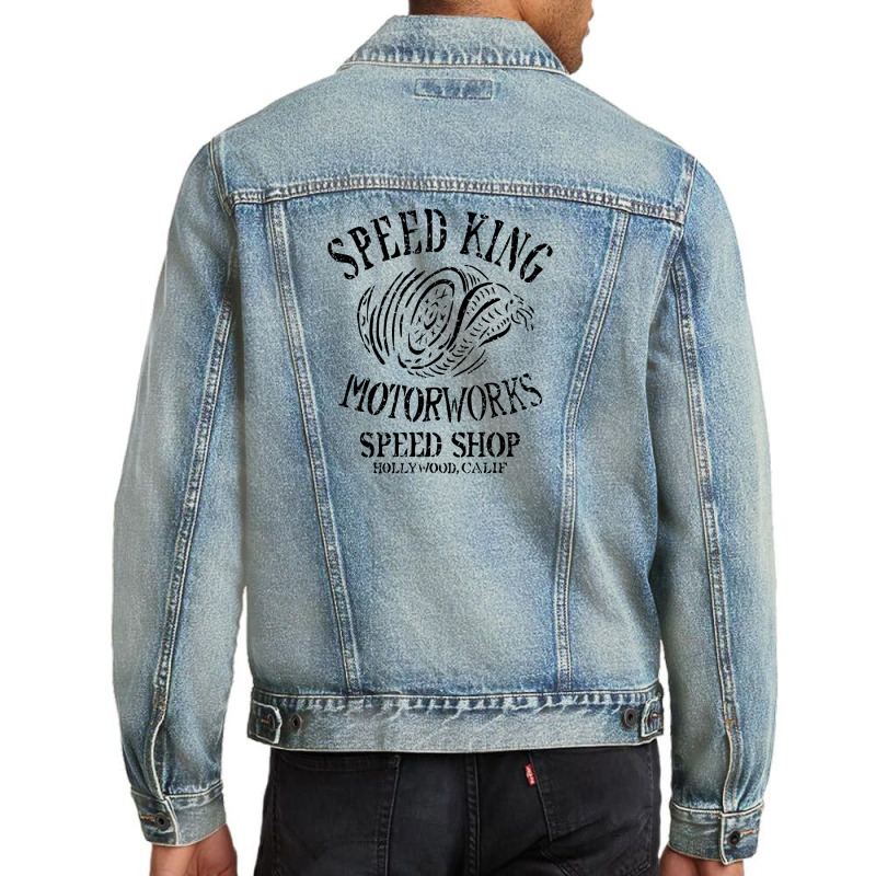 Cobra King Motorworks Men Denim Jacket | Artistshot