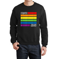 Proud Ally Pride Shirt Gay Lgbt Day Month Flag Rainbow Crewneck Sweatshirt | Artistshot