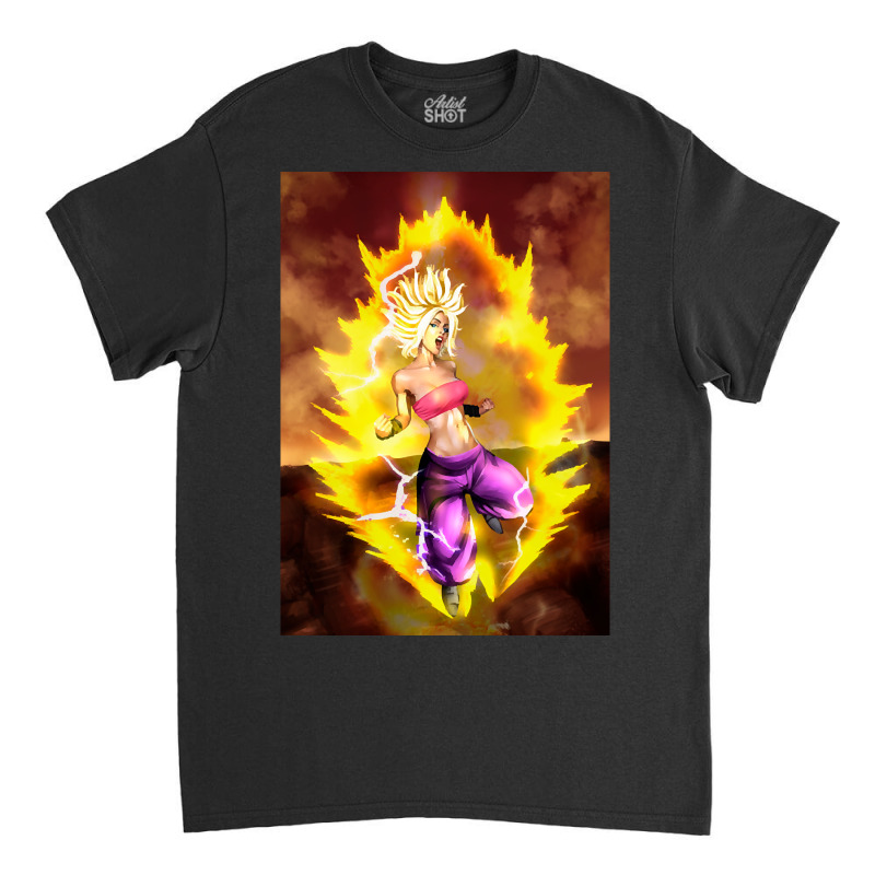 Caulifla Dragom Ball Super-hkowm Classic T-shirt by Box Bingham | Artistshot