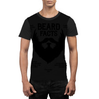 Beard Facts (black) Graphic T-shirt | Artistshot