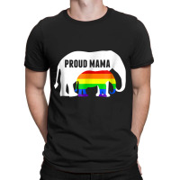 Proud Lgbt Mama Rainbow Elephant   Gay Pride Mom T-shirt | Artistshot