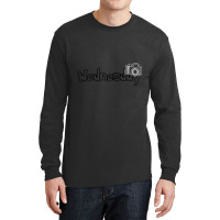 Wednesday Text Long Sleeve Shirts | Artistshot