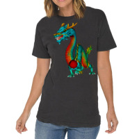 Colorful Chinese Dragon-bzxqh Vintage T-shirt | Artistshot