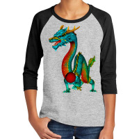 Colorful Chinese Dragon-bzxqh Youth 3/4 Sleeve | Artistshot