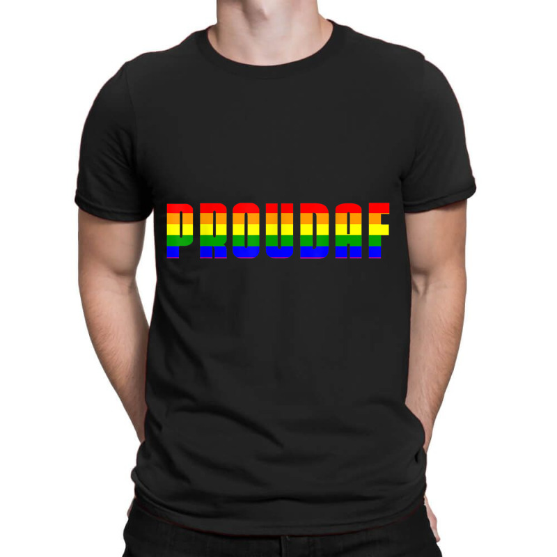 Proudaf Lgbt 2019 Gay Rainbow Gift T-shirt | Artistshot