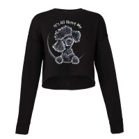 Black Toy Poodle Iaam Cropped Sweater | Artistshot