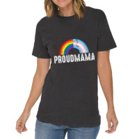 Proudmama Rainbow Lgbt Vintage T-shirt | Artistshot