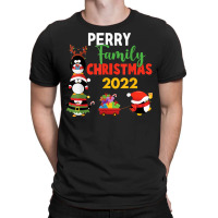 Perry Family Name Gift   Perry Family Christmas T Shirt T-shirt | Artistshot