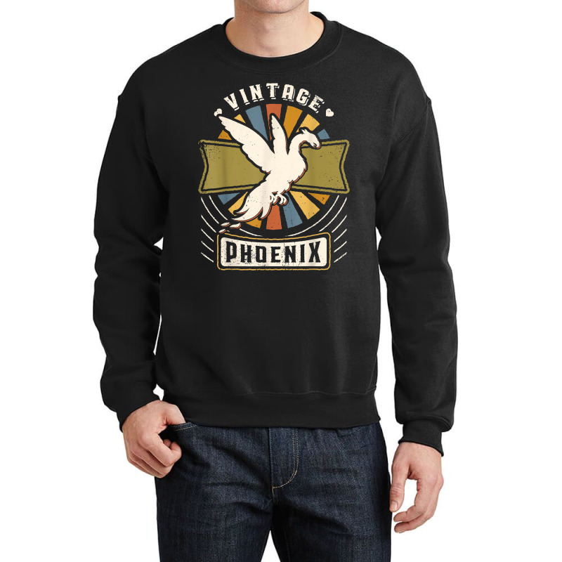 Phoenix Bird Vintage Classic Retro Love T Shirt Crewneck Sweatshirt | Artistshot