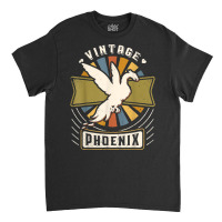 Phoenix Bird Vintage Classic Retro Love T Shirt Classic T-shirt | Artistshot