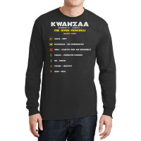 Seven Principles Of Kwanzaa   African American Celebration Pullover Ho Long Sleeve Shirts | Artistshot