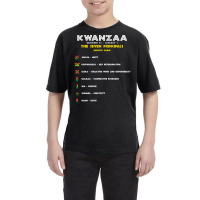 Seven Principles Of Kwanzaa   African American Celebration Sweatshirt Youth Tee | Artistshot