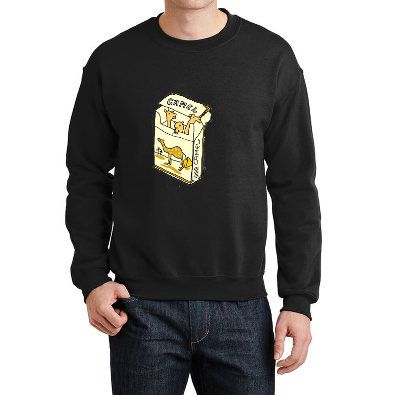 Camel Cigarettes Crewneck Sweatshirt by Min09 | Artistshot