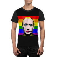 Putin Gay Clown Meme Graphic T-shirt | Artistshot