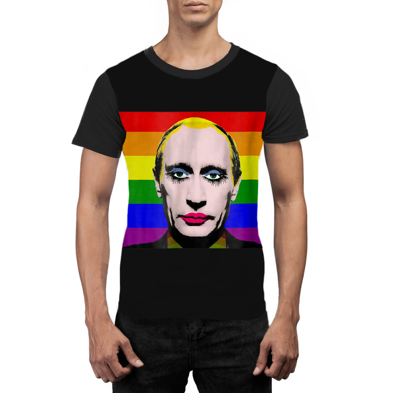 Putin Gay Clown Meme Graphic T-shirt | Artistshot