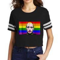 Putin Gay Clown Meme Scorecard Crop Tee | Artistshot