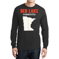 Red Lake Minnesota Usa State America Travel Minnesotan T Shirt Long Sleeve Shirts | Artistshot