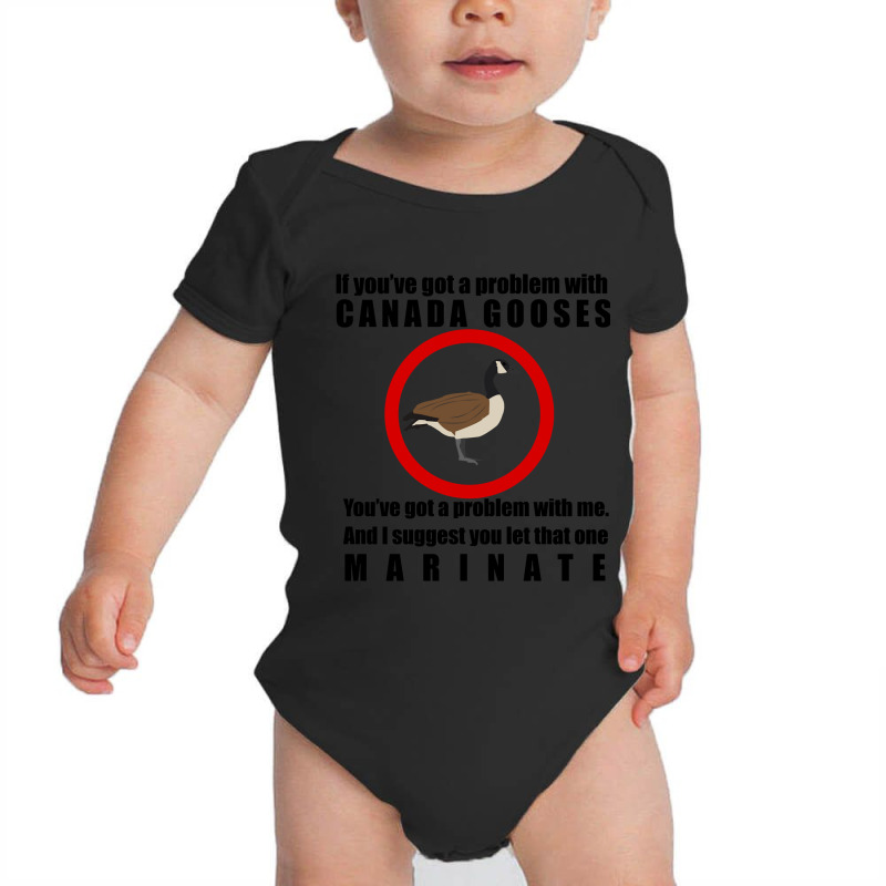 Canada Gooses. Letterkenny Baby Bodysuit by Min06 | Artistshot