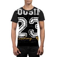 Vintage Cousin Est 2023 Loading Funny New Cousin T Shirt Graphic T-shirt | Artistshot