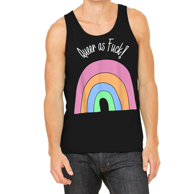 Queer As Fuck Queer Af Lgbtq Funny Pride Tank Top | Artistshot