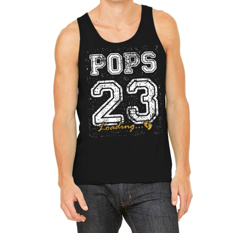 Vintage Pops Est 2023 Loading Funny New Pops T Shirt Tank Top | Artistshot