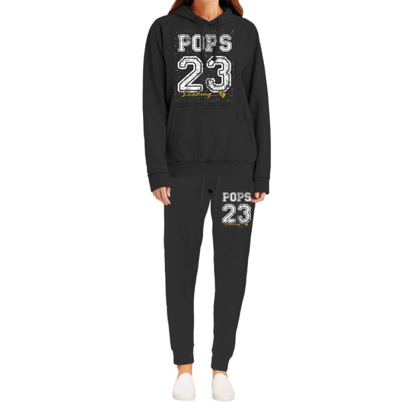 Vintage Pops Est 2023 Loading Funny New Pops T Shirt Hoodie & Jogger Set | Artistshot