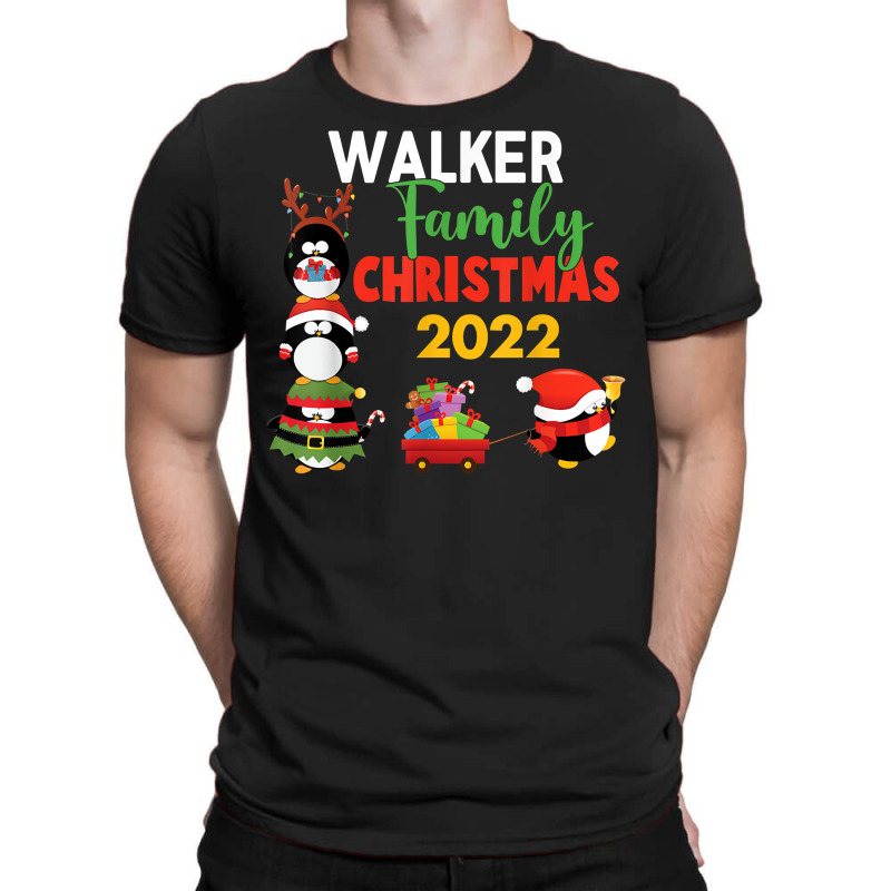 Walker Family Name Gift   Walker Family Christmas T Shirt T-shirt | Artistshot