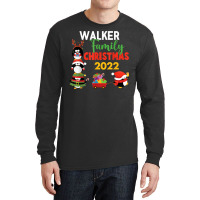 Walker Family Name Gift   Walker Family Christmas T Shirt Long Sleeve Shirts | Artistshot