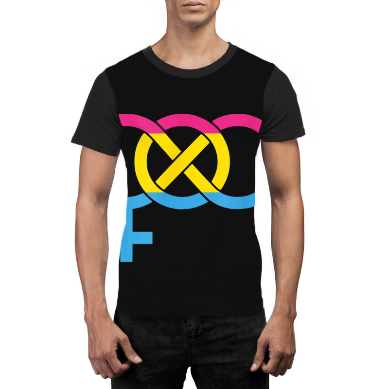 Queer Pansexual Symbol Lgbtq Lgbt Pride Parade Rainbow Shirt Graphic T-shirt | Artistshot