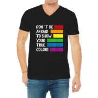 Queer Same Love Lgbtq Lgbt Funny Pride Parade Rainbow Shirt V-neck Tee | Artistshot