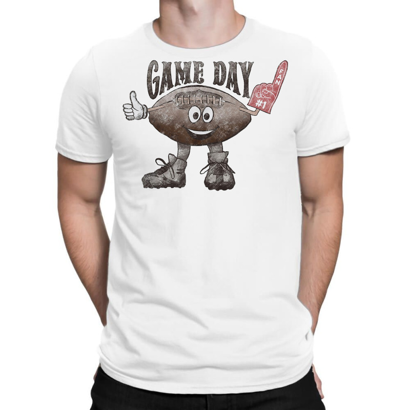 Retro Western Game Day Football Sport Lover Vintage T Shirt T-shirt | Artistshot