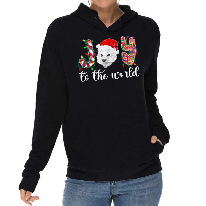 Westie Christmas West Highland White Terrier Xmas Party T Shirt Lightweight Hoodie | Artistshot