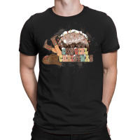 Western Cowboy Boots Cowgirl Merry Christmas T Shirt T-shirt | Artistshot