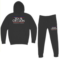 Your Opinion No Body Cares Hoodie & Jogger Set | Artistshot