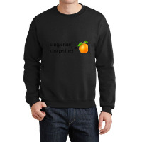 Tan(gerine) Math Crewneck Sweatshirt | Artistshot